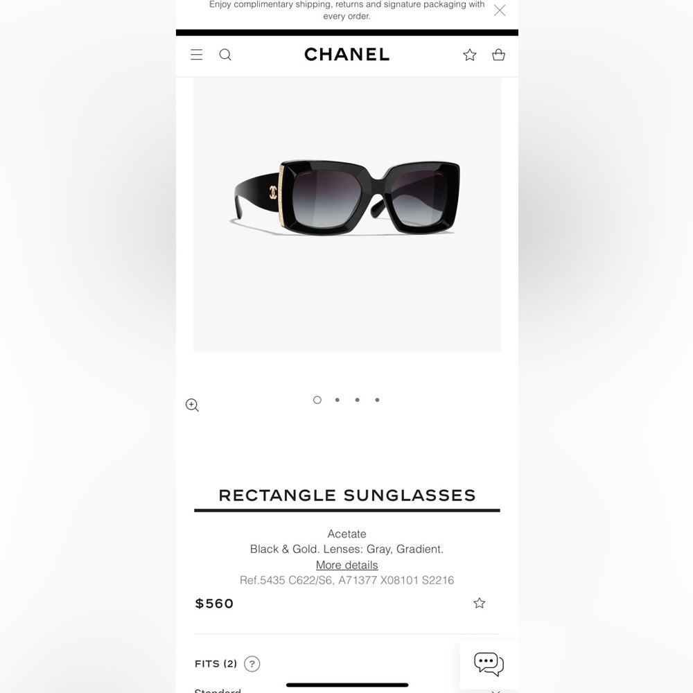 Super stylish Chanel sunglasses